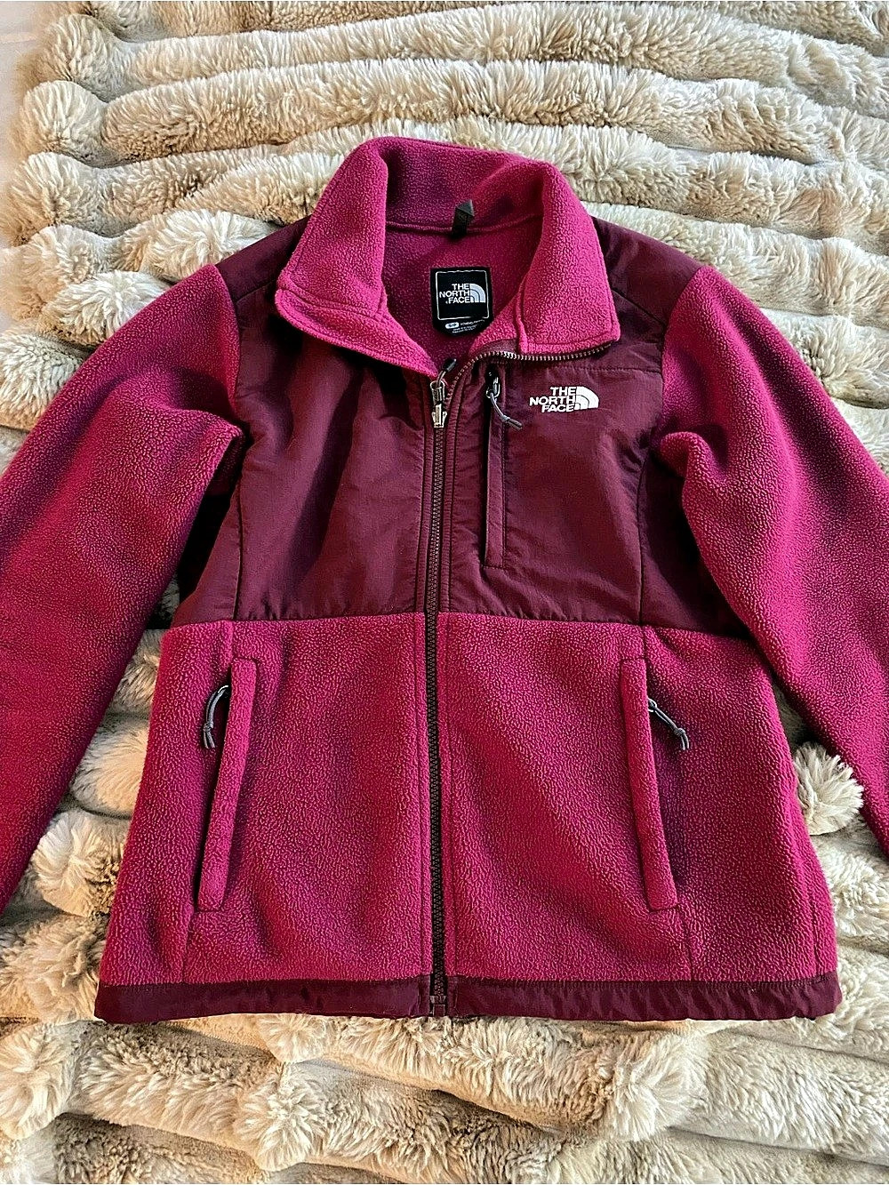 The North Face Denali Fleece Jacket Pink Size Small